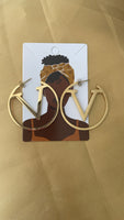 “The “V” Earrings”